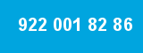 922 001 82 86